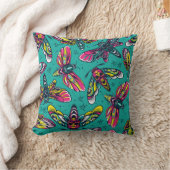 死の蛾 クッション (ブランケット)