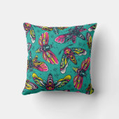 死の蛾 クッション (裏面)