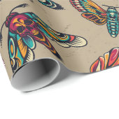 死の蛾 ラッピングペーパー (ロールコーナー)