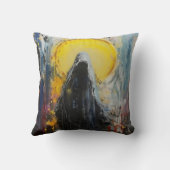 死の表現主義 クッション (裏面)