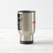 死の記号によるアルバムカバーマグ トラベルマグ (中央)