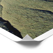 死の谷の溶岩 ポスター (角)