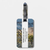 死の谷の雪 ラゲッジタグ (裏面縦)