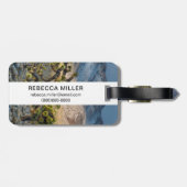 死の谷の雪 ラゲッジタグ (裏面横)