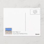 死の谷はがき！ ポストカード (裏面)