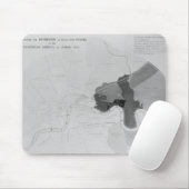 死の配分を示す地図 マウスパッド (マウス)