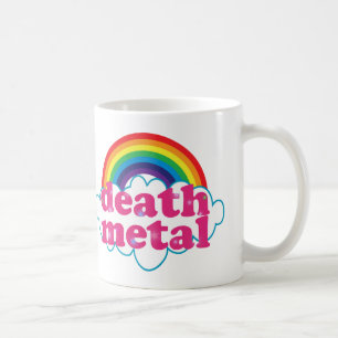 死の金属の虹! コーヒーマグカップ