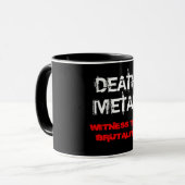 死の金属 マグカップ (正面左)