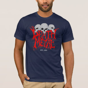 死の金属 Tシャツ