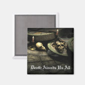 死の領域ゴシック様式のアートマグネット マグネット (正面/裏面)