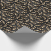 死の頭の蛾のホクモス死の頭の蛾 ラッピングペーパー (角)