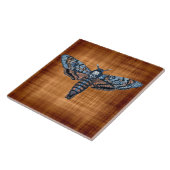 死の頭の蛾、別名スフィンクスのアトロポモス タイル (側面)