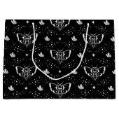 死の頭を持つハナガ ラージペーパーバッグ (正面)