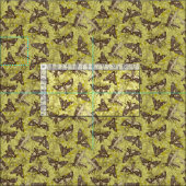 死の頭を持つホークモスのシャルトルーズ ファブリック (タイル)