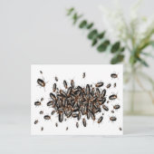 死の頭ゴキブリ葉書 ポストカード (スタンド正面)