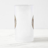 死の頭部のタカガ フロストグラスビールジョッキ (中央)