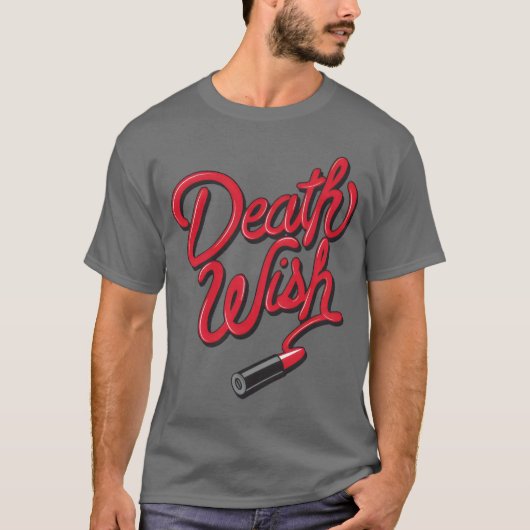 死の願い Tシャツ (正面)