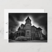 死の館、キャビネット カード (正面/裏面)