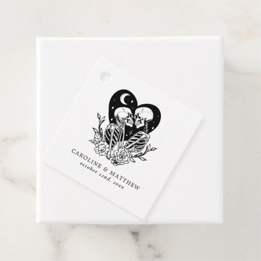 死の骸骨とバラまで愛結婚者 フェイバータグ (インサイチュ)