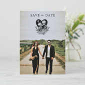 死の骸骨とバラまで愛結婚者 招待状 (スタンド正面)