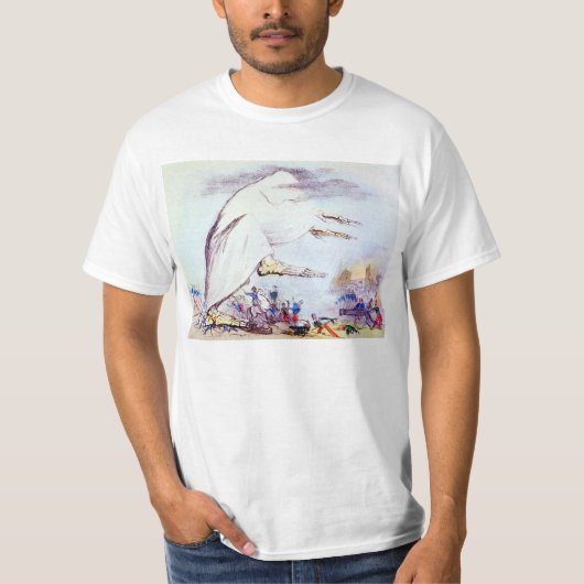 死はすべてのTシャツを踏みつぶします Tシャツ (正面)