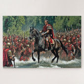 "死はキャスト：シーザーのルビコン挑戦" ジグソーパズル (横)