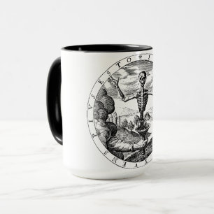 死はサレムのコーヒー・マグに来ます マグカップ