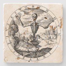 死はサレムの石造りのコースターに来ます