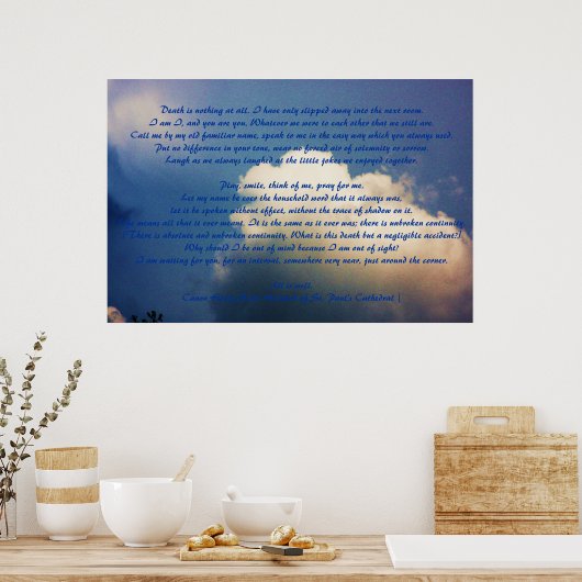 死は何でもない….. ポスター (キッチン)