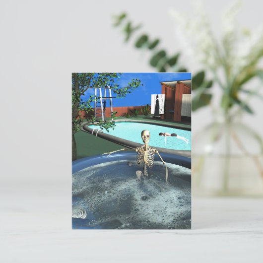 死は午後かかる ポストカード (スタンド正面)