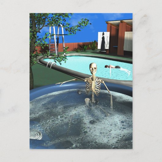 死は午後かかる ポストカード (正面)