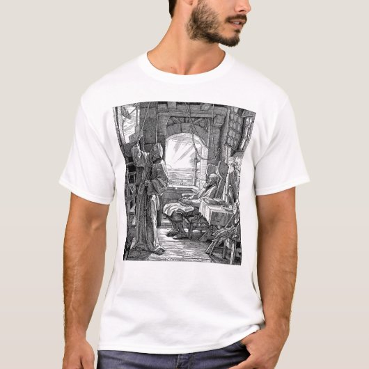 死は友人のワイシャツです Tシャツ (正面)
