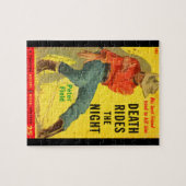 死は夜西部の表紙に乗ります ジグソーパズル (横)