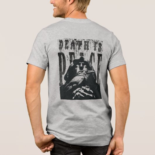 死は平和 トライブレンドTシャツ (裏面)