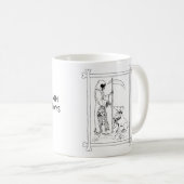 死は悪い日を過します コーヒーマグカップ (正面右)