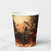 死は情けがない 紙コップ (裏面)