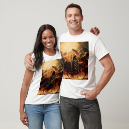死は情けがない Tシャツ