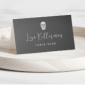 死は我々の一部結婚だ プレイスカード