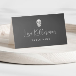 死は我々の一部結婚だ プレイスカード