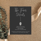 死は我々の一部結婚の詳細 エンクロージャーカード