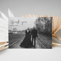 死は我々の結婚サンキューカード