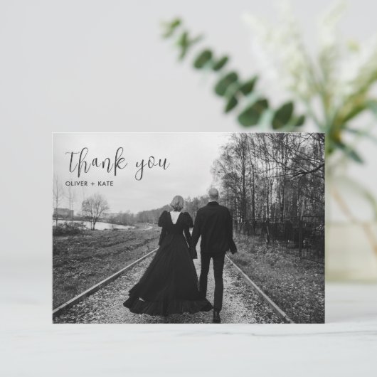 死は我々の結婚サンキューカード 招待状 (スタンド正面)