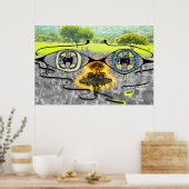 死は自由に乗るが霊のために乗る ポスター (キッチン)