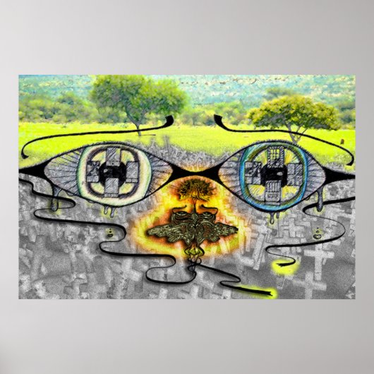 死は自由に乗るが霊のために乗る ポスター (正面)