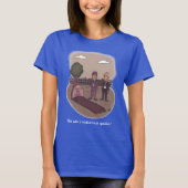 死は青くなる Tシャツ (正面)