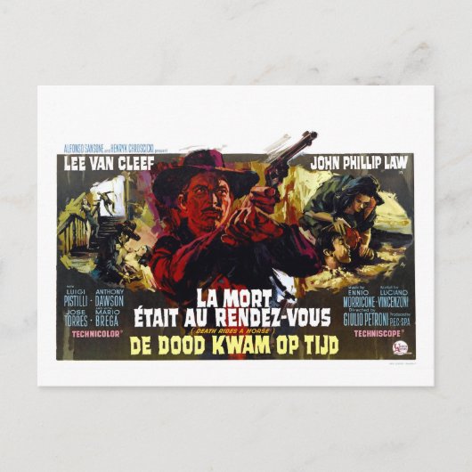 死は馬のはがきに乗る ポストカード (正面)