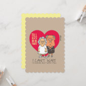 死まで私達を一部のおもしろいなカップル愛漫画して下さい カード (正面/裏面インサイチュ)