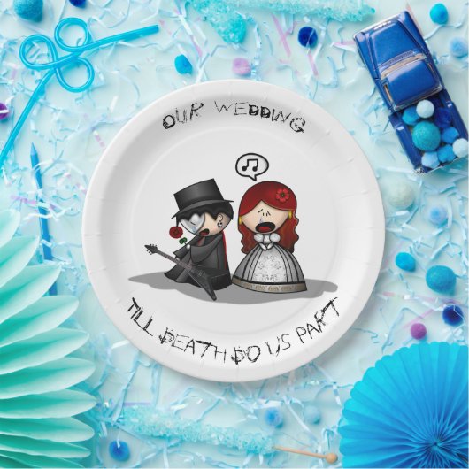 死まで私達を部分して下さい ペーパープレート (パーティー)