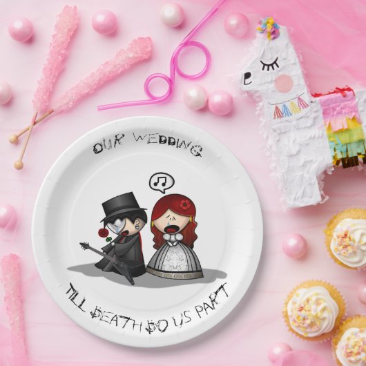 死まで私達を部分して下さい ペーパープレート (パーティー)