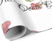 死まで私達部分をするため ラッピングペーパー (ロールコーナー)